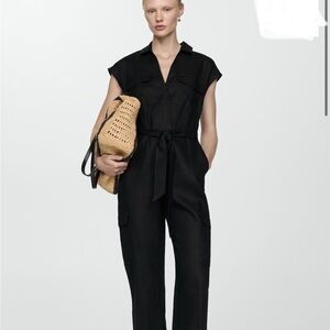 Jumpsuit mango black